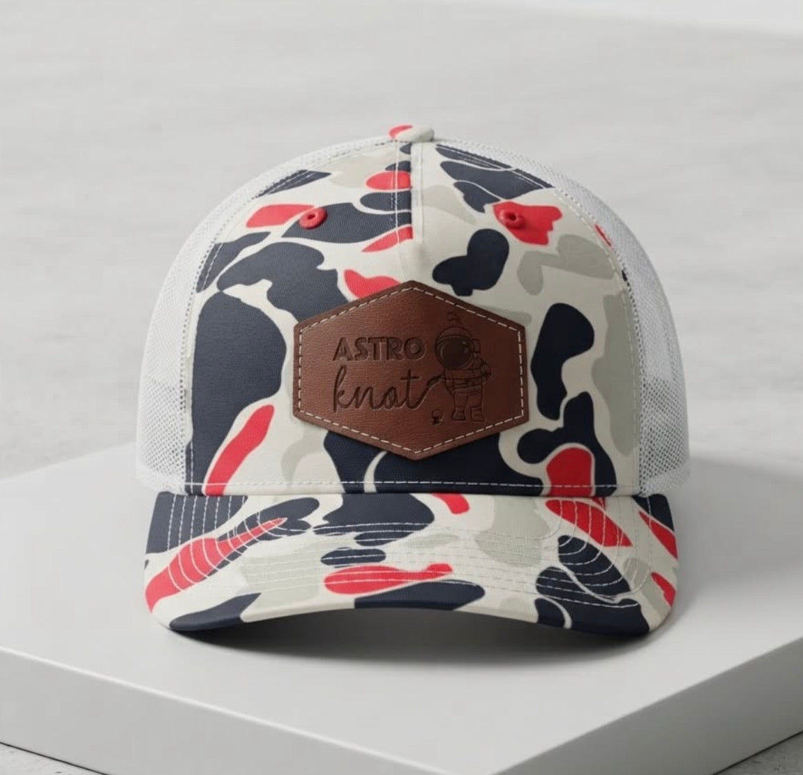 Leather Patch SnapBack Americana
