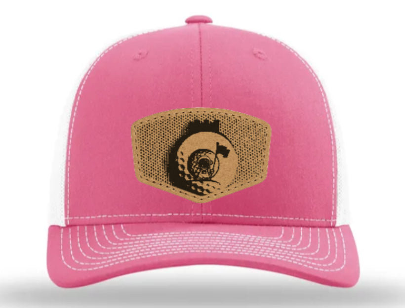Custom Leather Patch Snapback