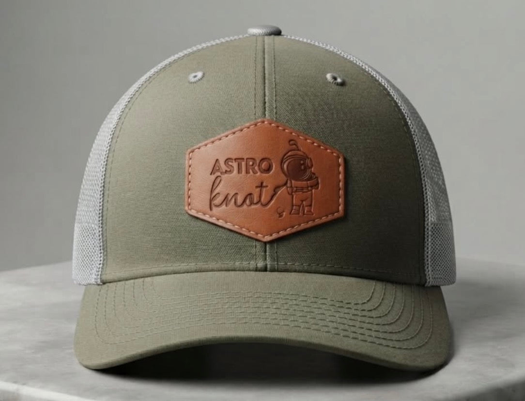 Leather Patch Loden SnapBack