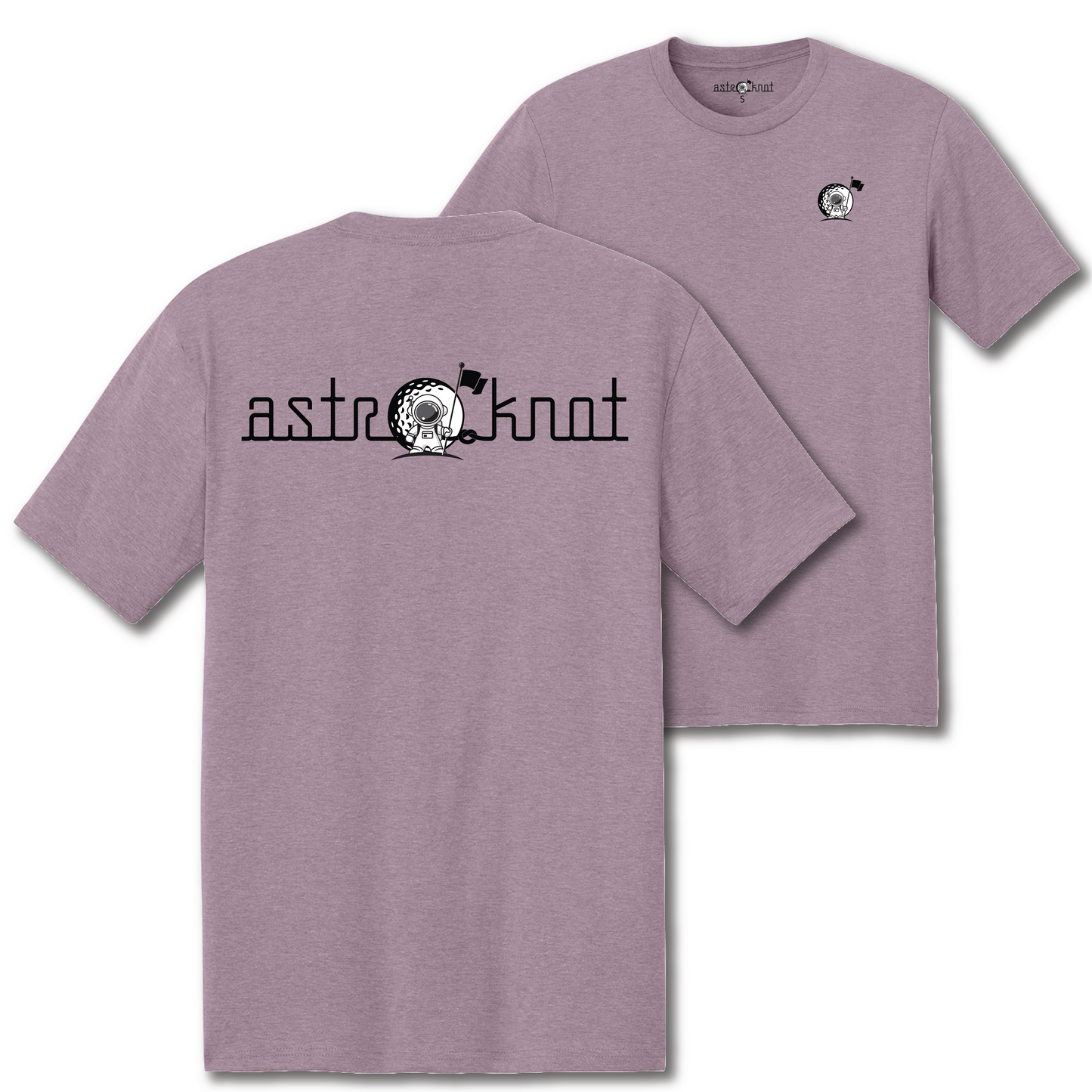 Perfect Triblend Tee with Back Print