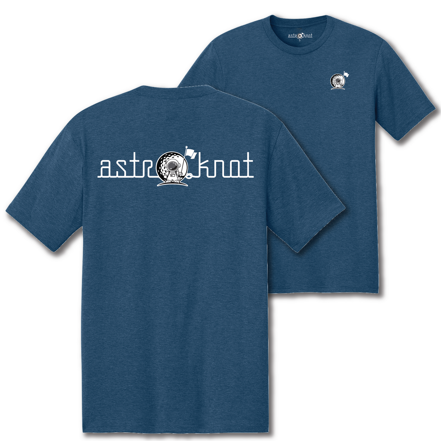 Perfect Triblend Tee with Back Print