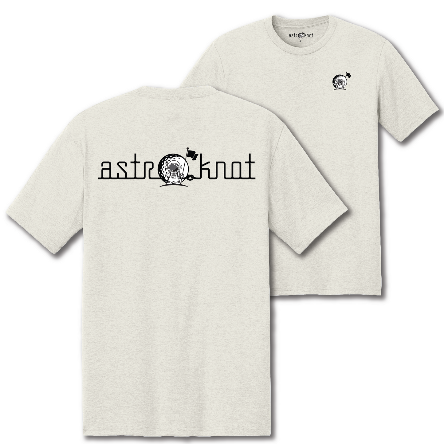 Perfect Triblend Tee with Back Print