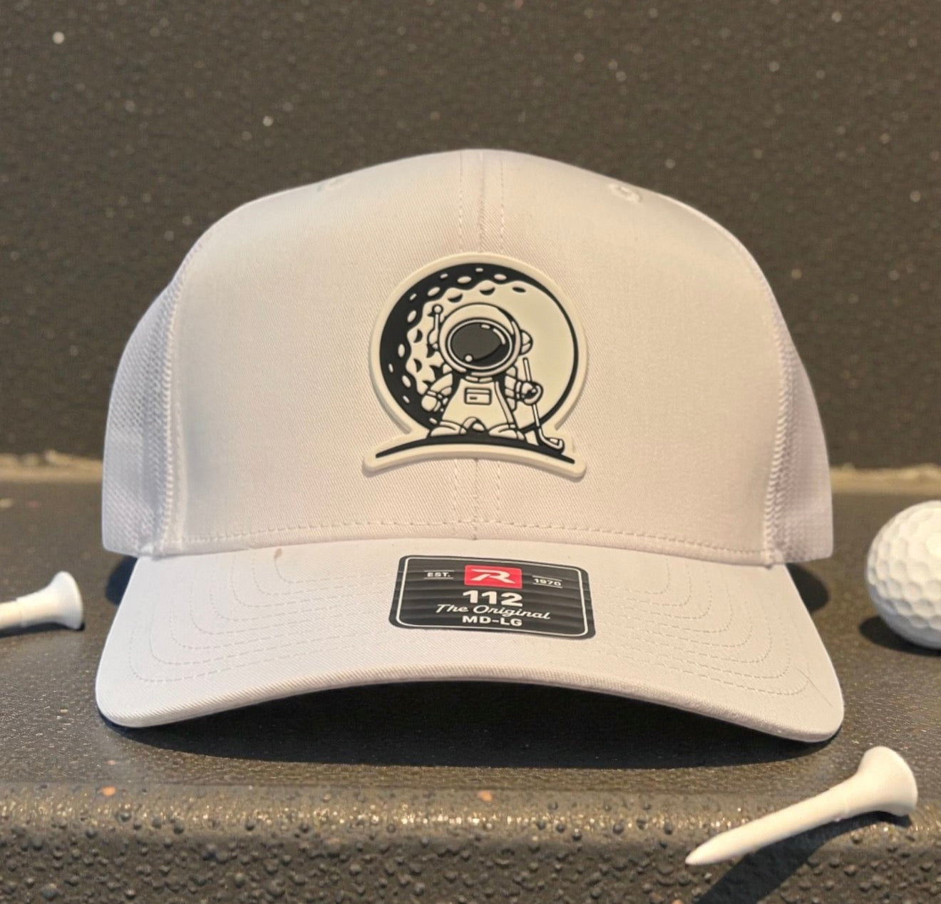 White PVC Patch SnapBack
