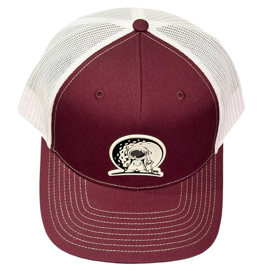 Signature PVC SnapBack Maroon