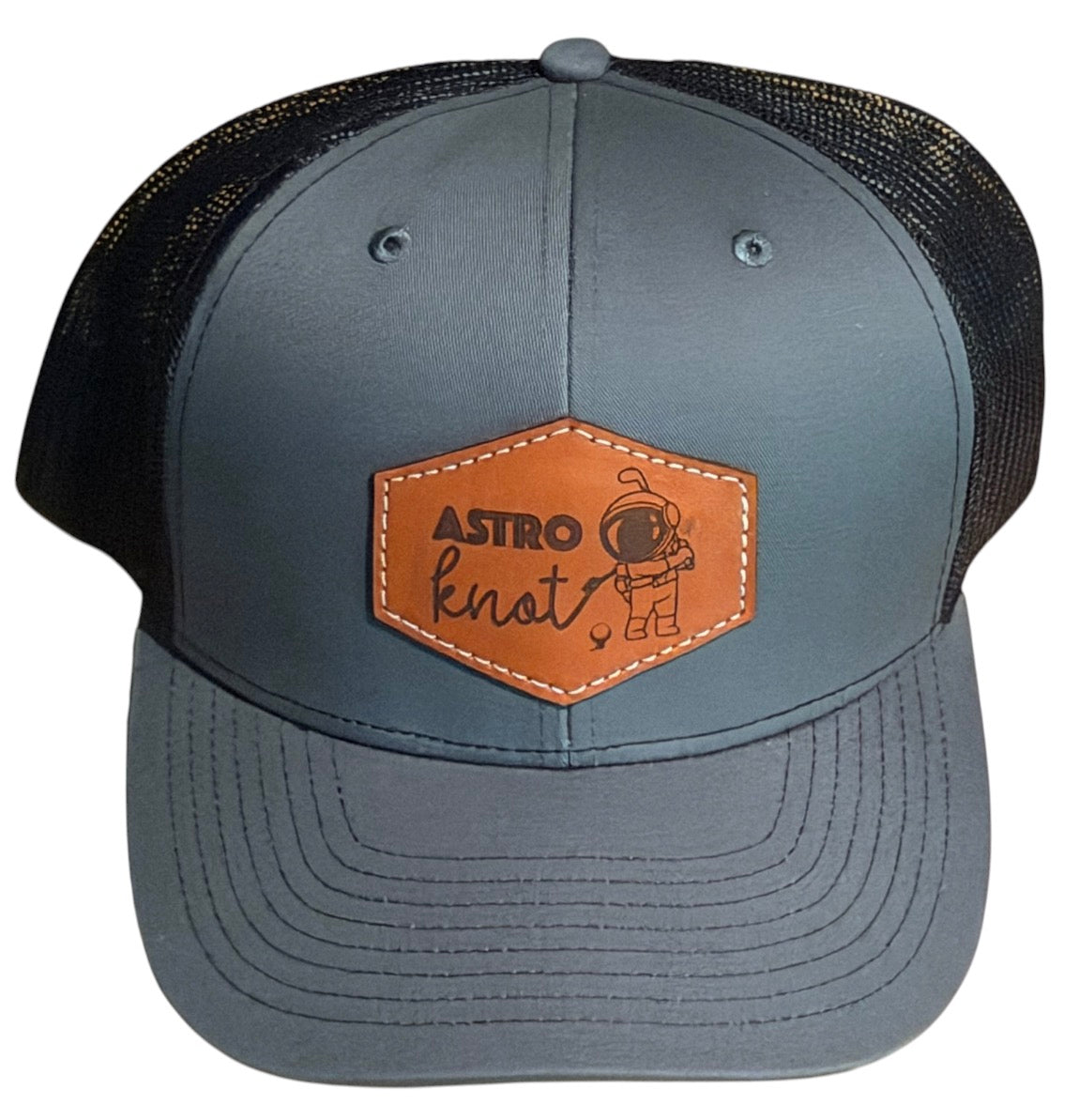 Charcoal & Black SnapBack