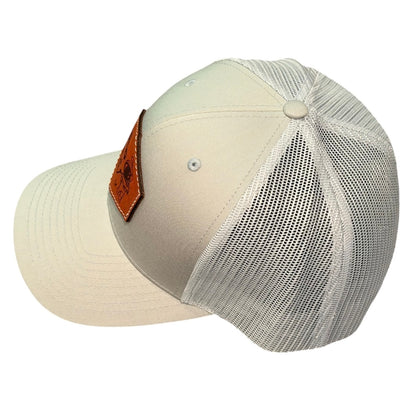 Leather Patch Snapback Quarry