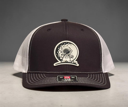 Signature PVC SnapBack Black