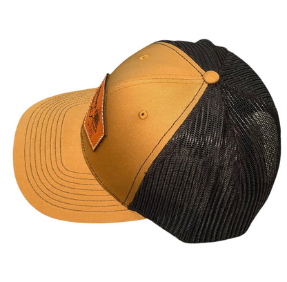 Leather Patch SnapBack Carhartt & Black