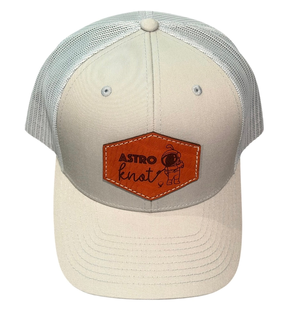 Leather Patch Snapback Quarry