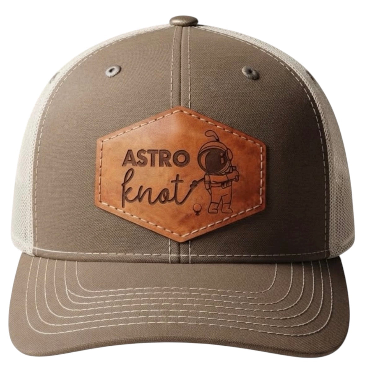 Leather Patch Chocolate Chip Birch SnapBack