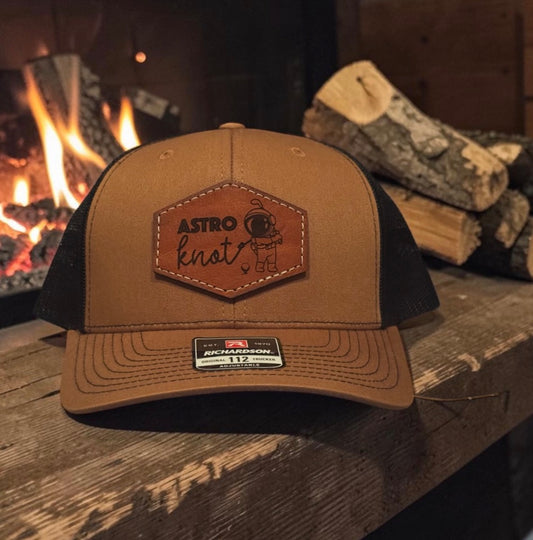 Leather Patch SnapBack Carhartt & Black